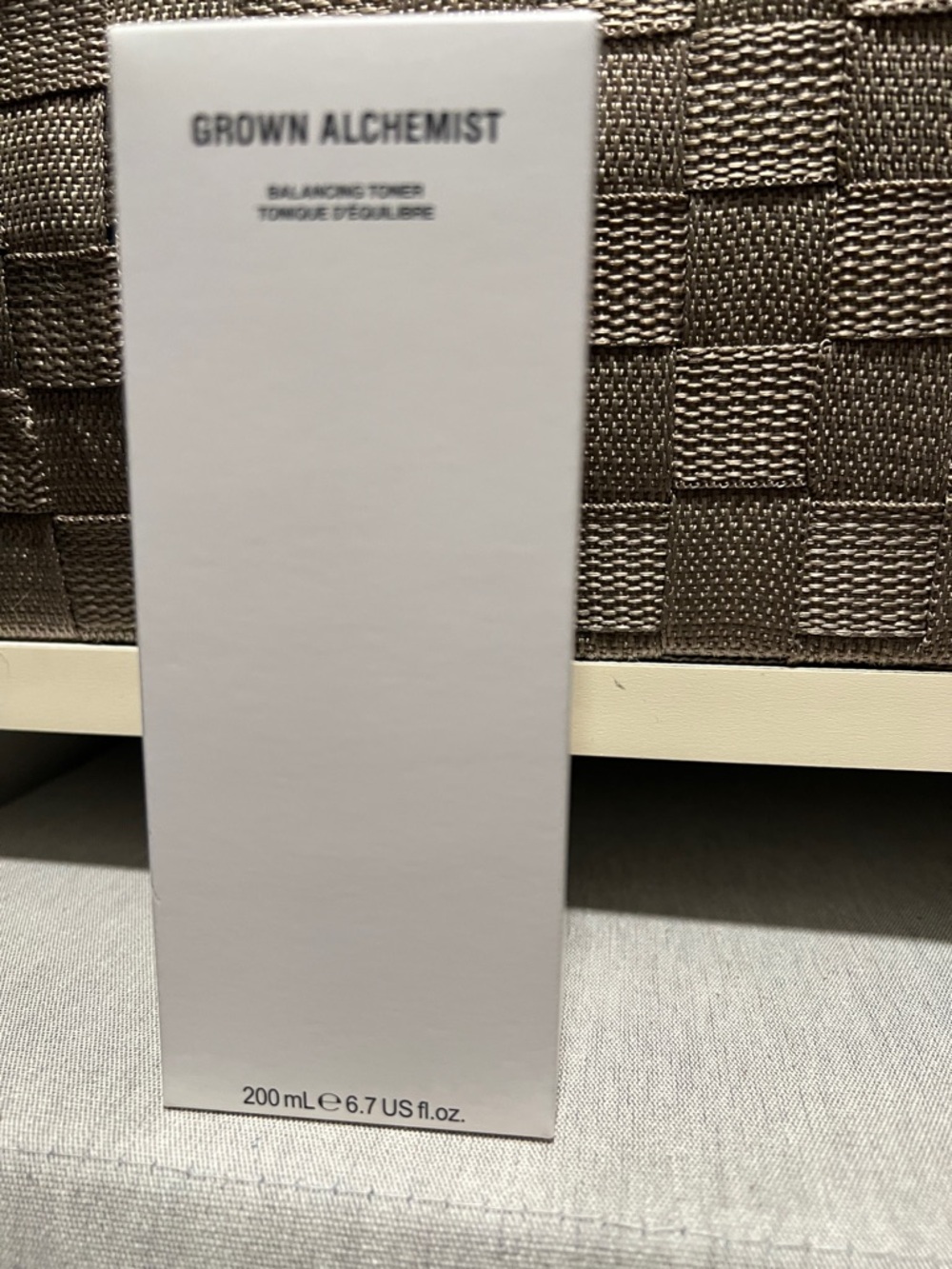 New, unopened bottle of Grown Alchemist Balancing Toner, 6.7 fl oz